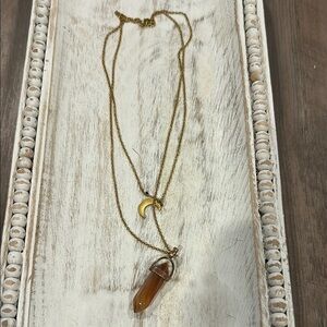 Carnelian Crystal Babes Bad B*tch Necklace